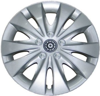 14 inch wieldoppen Storm Zilver