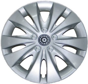 16 inch wieldoppen Storm Zilver