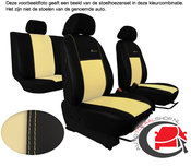 Stoelhoezenset Exclusive voor de Ford Transit 2+1 + Dubbele Cabine vanaf 2013 Stoelhoezenset Exclusive voor de Ford Transit 2+1 + Dubbele Cabine vanaf 2013