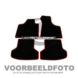 Pasvorm automatten voor de Opel ASTRA G 02.98-02.04 Naaldvilt/Velourskwaliteit met Rode bies. Pasvorm automatten voor de Opel ASTRA G 02.98-02.04 Naaldvilt/Velourskwaliteit met Rode bies.