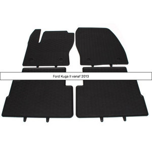 RUBBER automatten voor de Ford KUGA II 03.13-