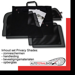 Privacy Shades Honda Jazz 5drs 2001-2008