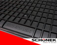 RUBBER automatten voor de Opel Agila B vanaf 04-2008 EXTRA STERK 