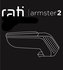 Armster 2 armsteun Fiat Tipo 2016- ZWART_