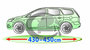Autohoes voor de  KIA Cee'd Kombi_
